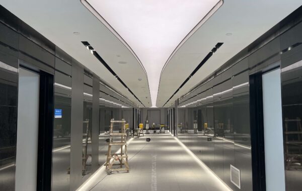 Iconic tower interior design by Display Icon